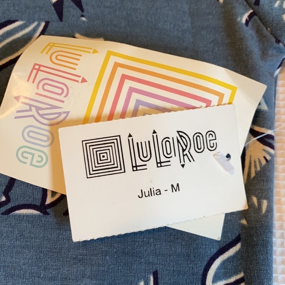 LuLaRoe woman’s Julia midi dress size M - Picture 5 of 11